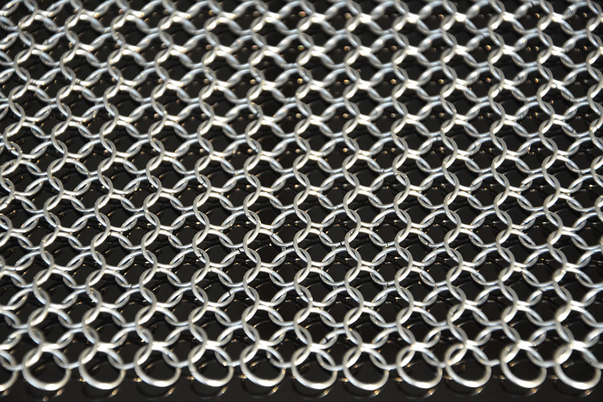 stainless steel chainmail curtain