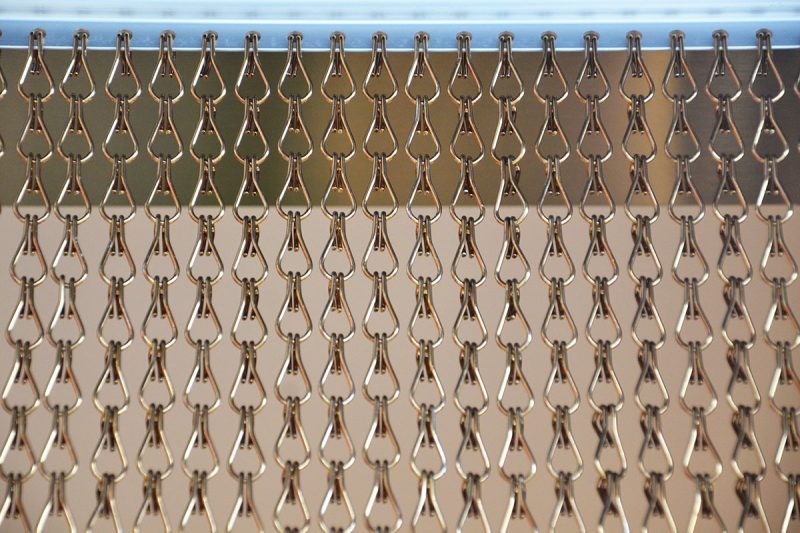 chain door fly screen