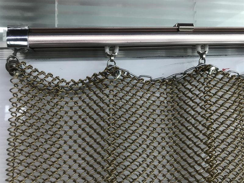 aluminum shower curtain rings